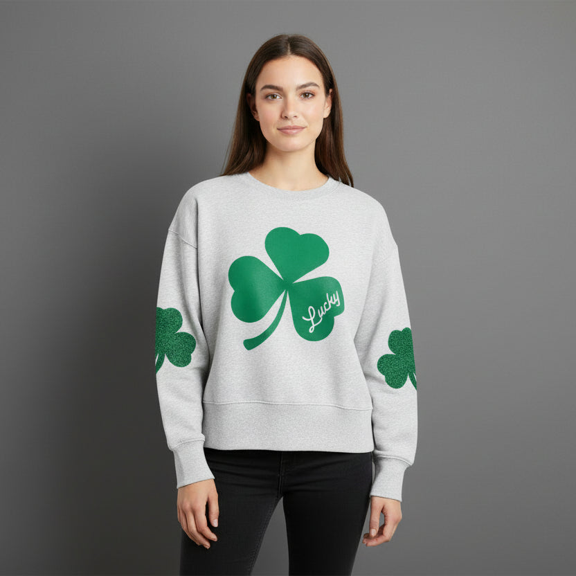 SHAMROCK LUCKY SWEATSHIRT