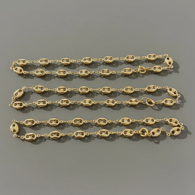 GUCCI LINK GOLD ANKLET