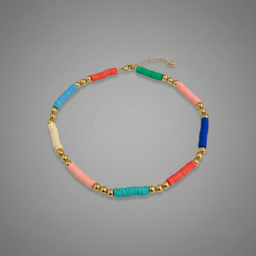 SUMMER DISC NECKLACE