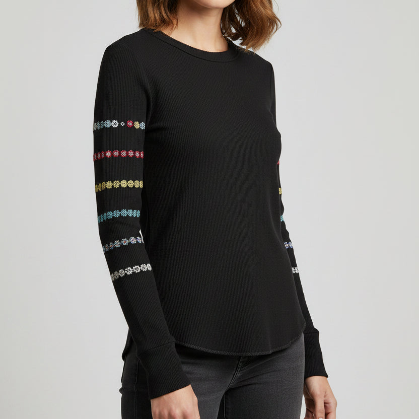 MCKINLEY CRYSTAL EVIL EYE STRIPE