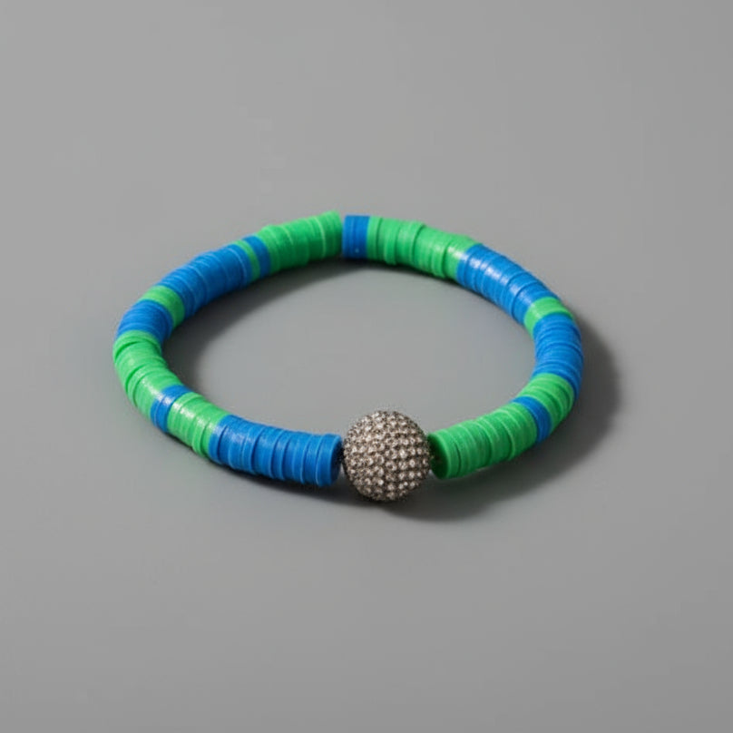 DISC BEAD BRACELET