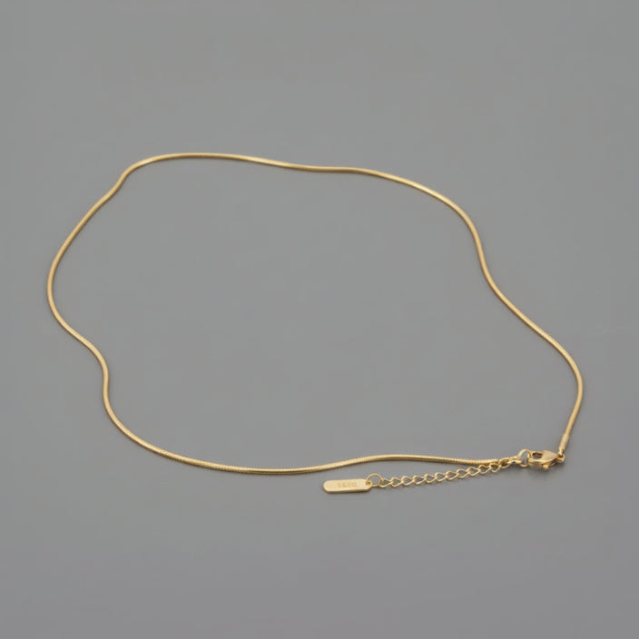 LAYERING GOLD FILLED CHAIN