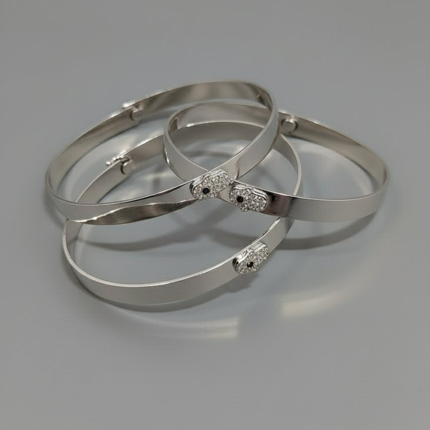 SILVER HAND OF GOD BRACELET