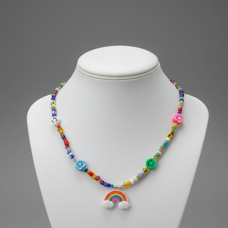 RAINBIW CHARM NECKLACE