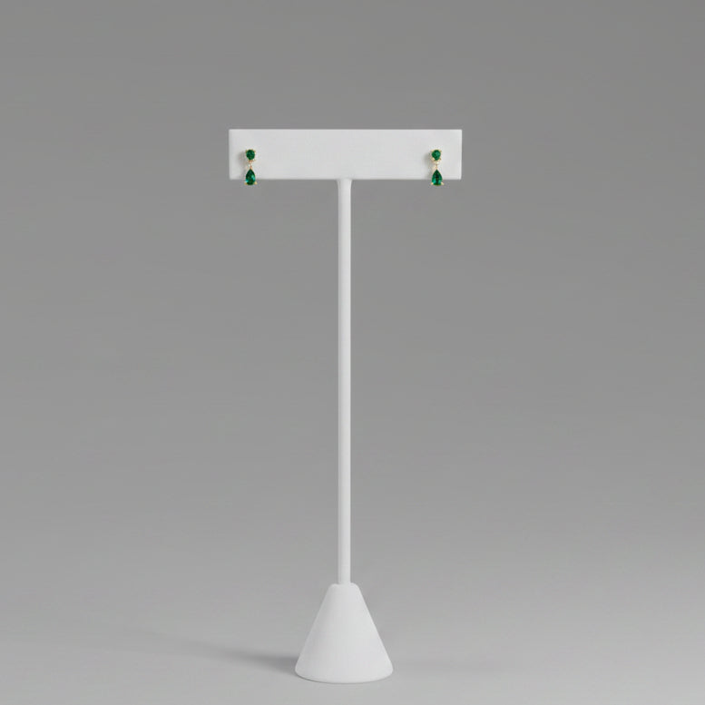 EMERALD DROP VERMEIL ERRING
