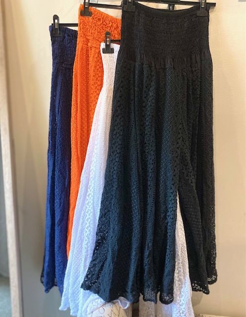 LACE PANTS ASST-O/S