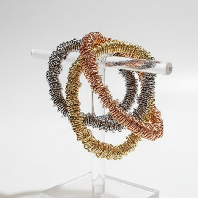 TRI COLOR STACK BRACELETS