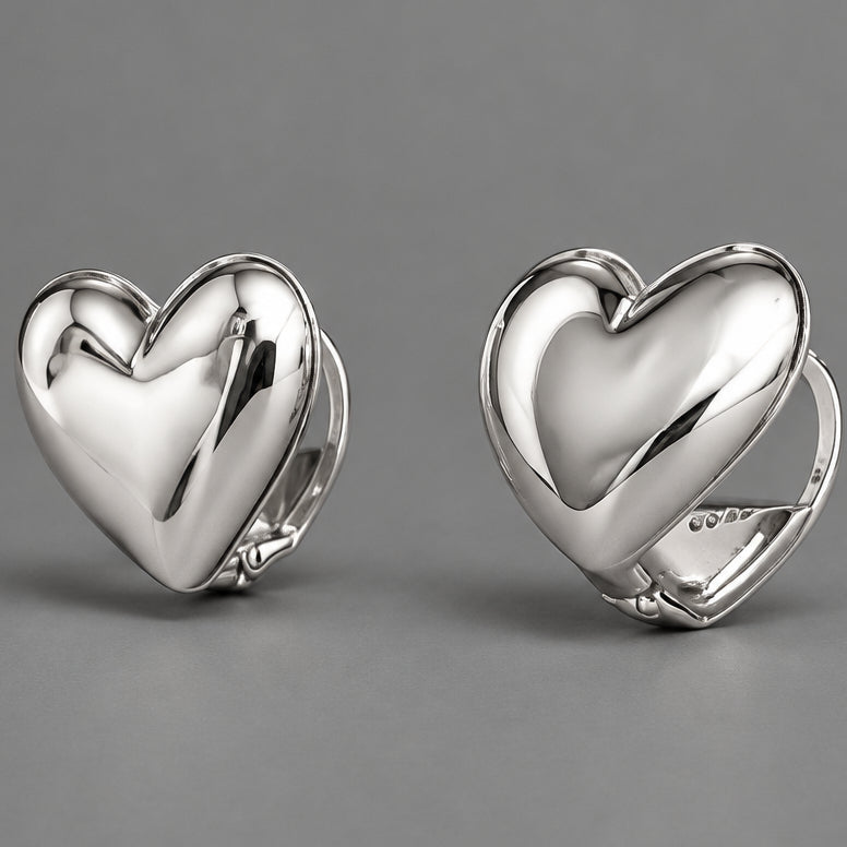 DOUBLE HEART EARRINGS