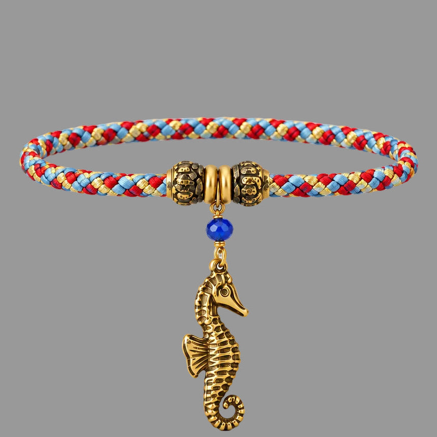 HANDWOVEN SEAHORSE BRACELET