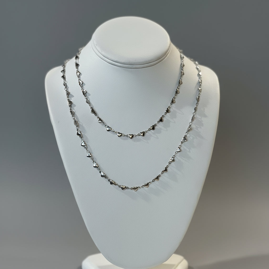 HEART CHAIN NECKLACE