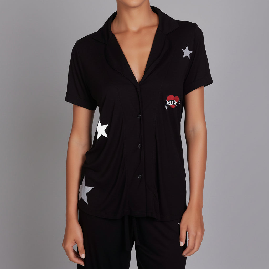 WAVERLY ROCKER TEDDY BLACK