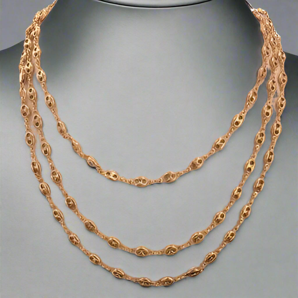 GOLD LINK NECKLACE