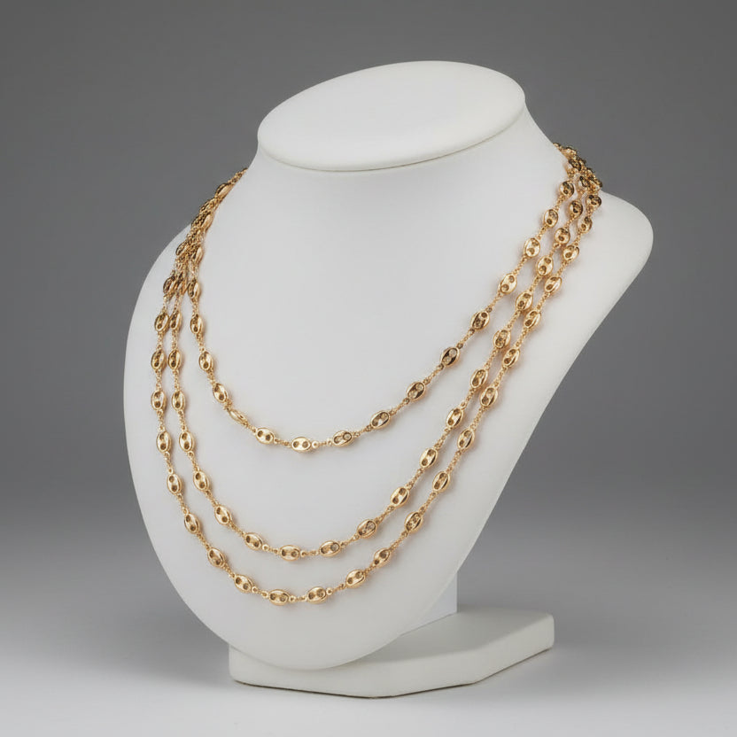 GOLD LINK NECKLACE