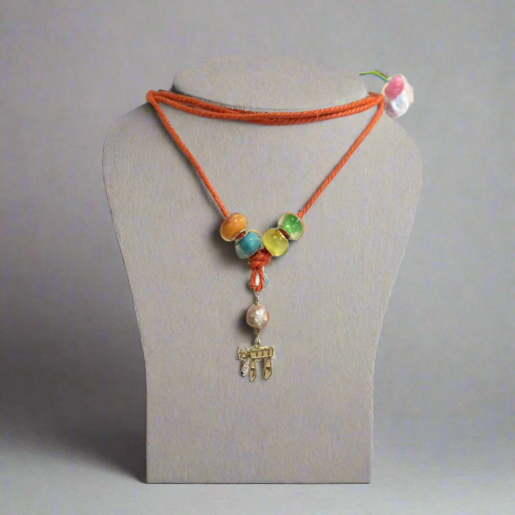 CHAI BEAD NECKLACE