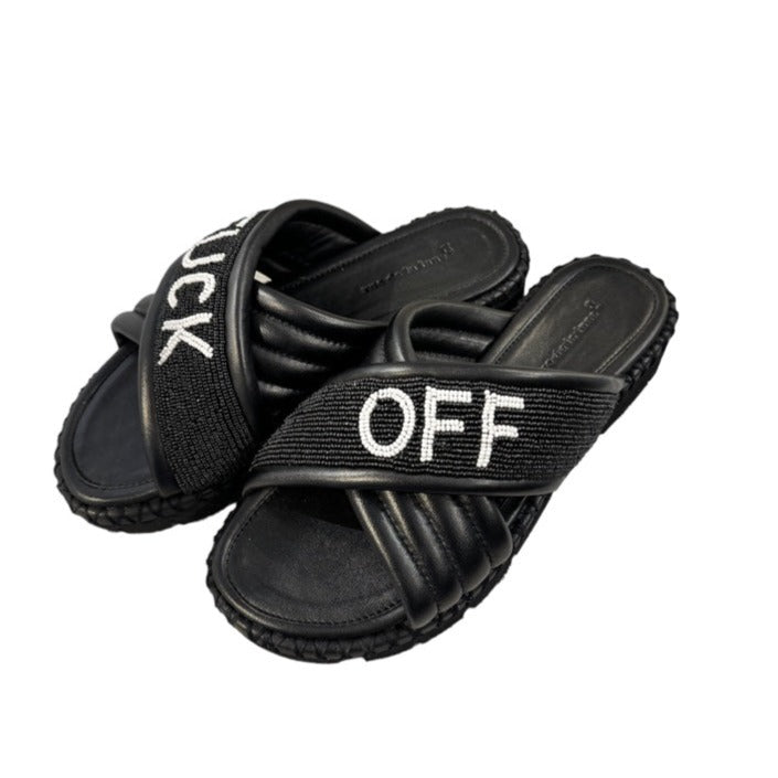 F*CK OFF SANDALS