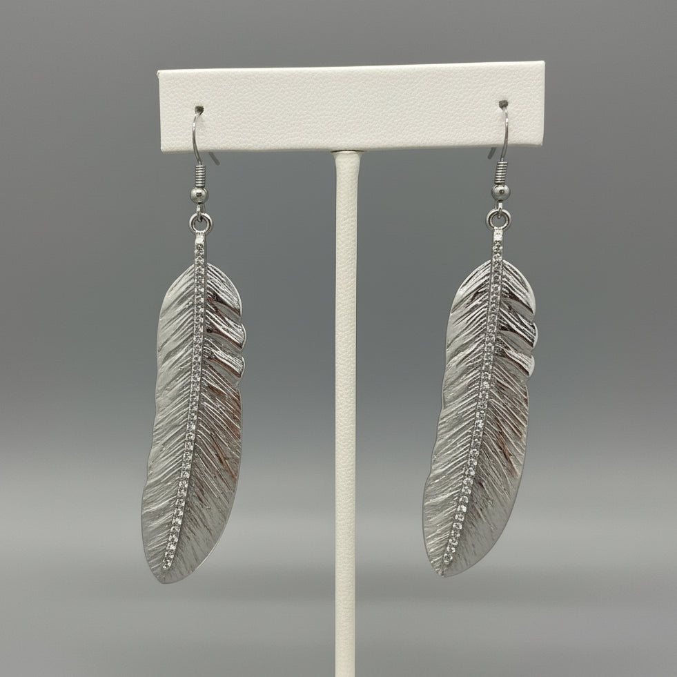 FEATHER EARRINGS