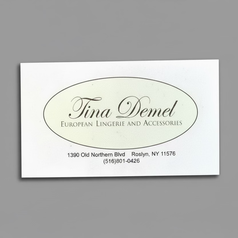 TINA DEMEL GIFT CARD