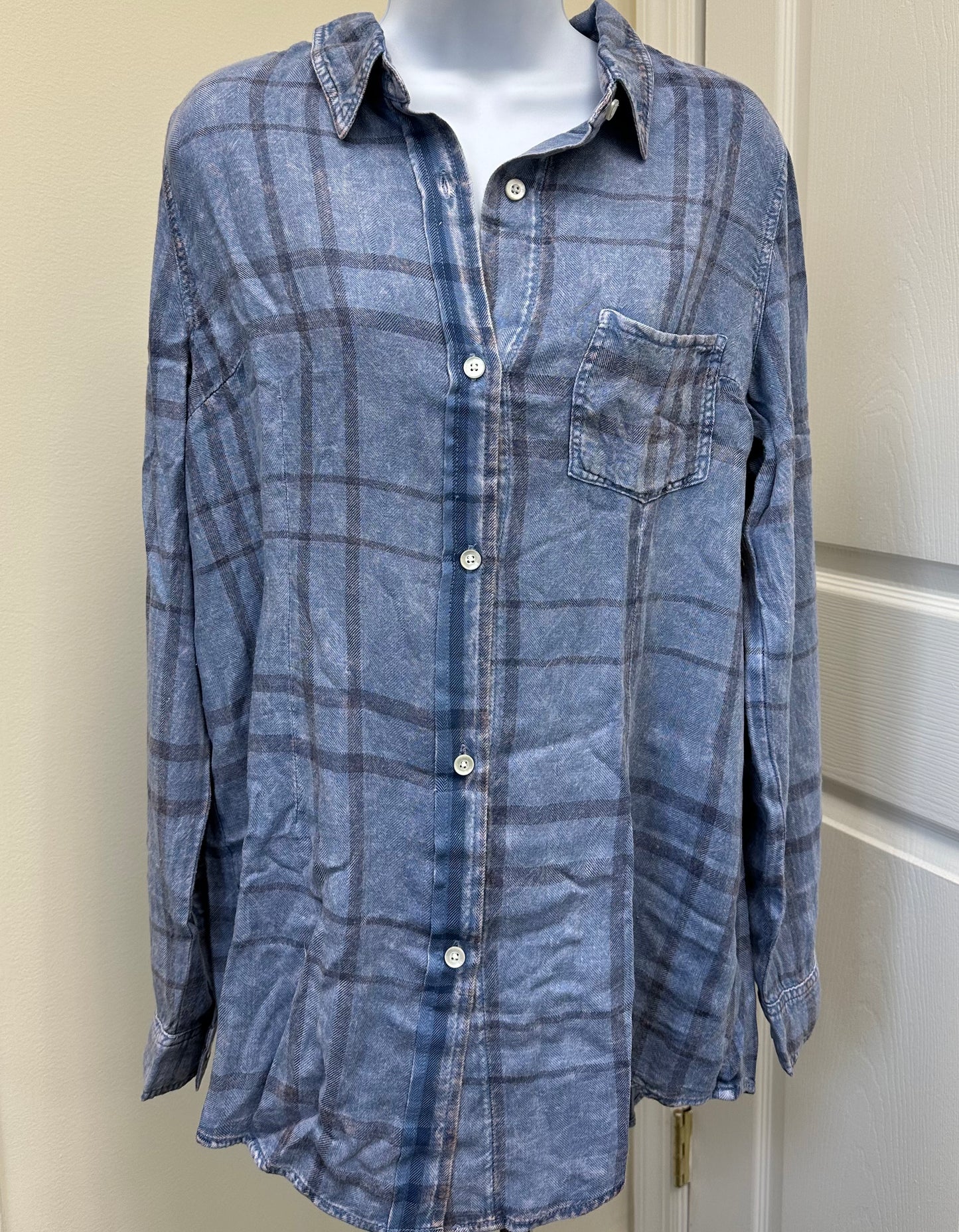 BLUE NU VINTAGE SHIRT S.NICKS