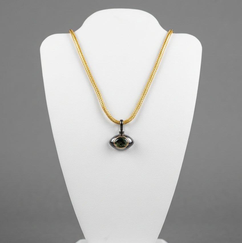 TOURMALINE OVAL NECKLACE
