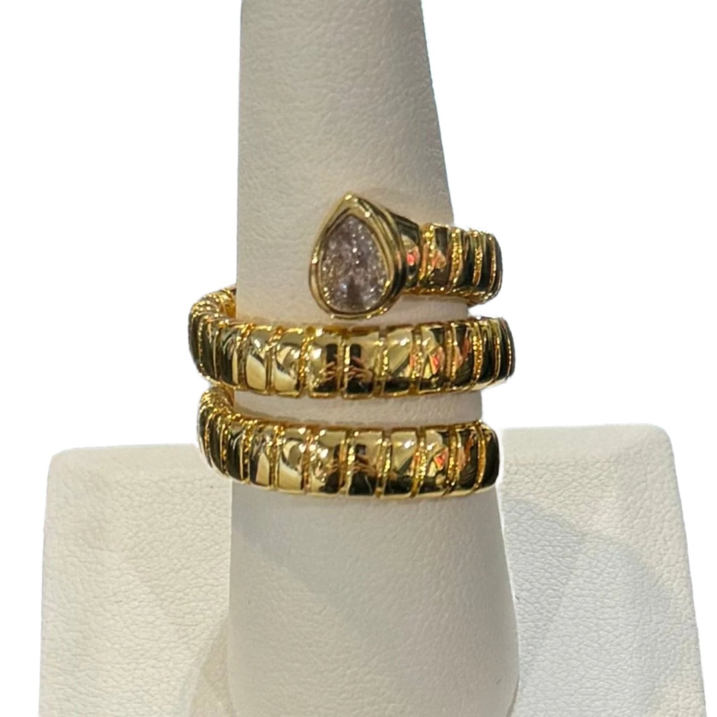 SNAKE SPIRAL RINGS