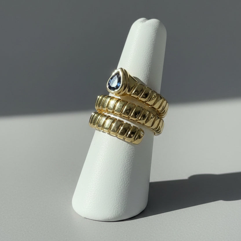 SNAKE SPIRAL RING