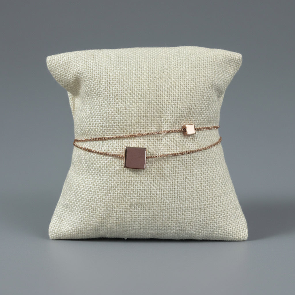 ROSE GOLD SQUARE BRACELET