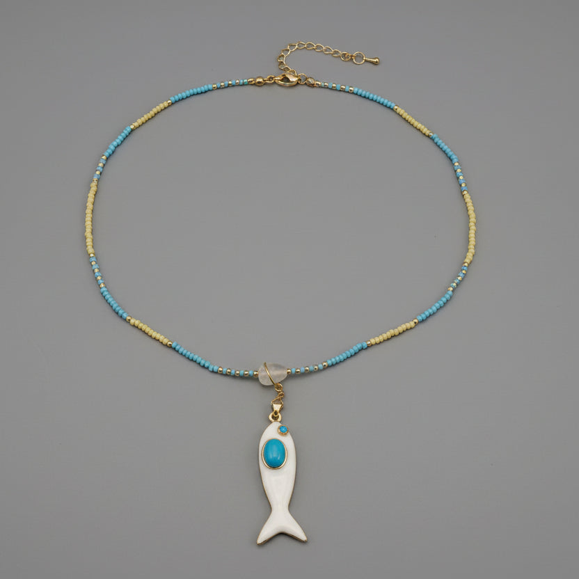 FISH EYE NECKLACE