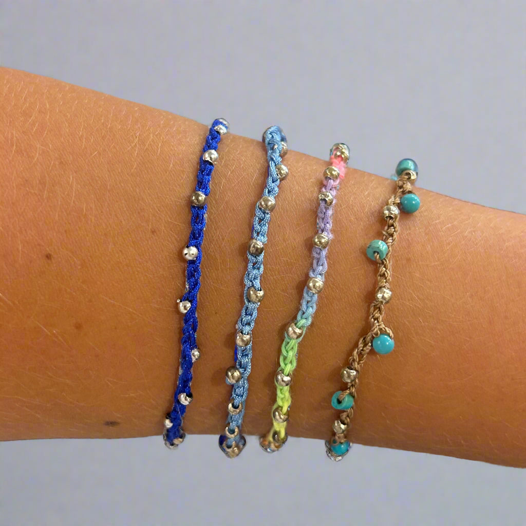 CROCHET ANKLE BRACELET