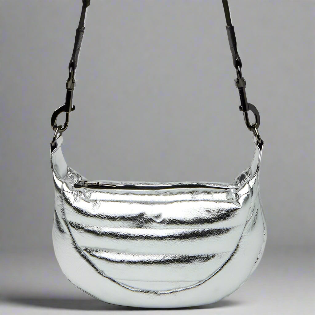 TINY DANCER SILVER LIQUID NYLON