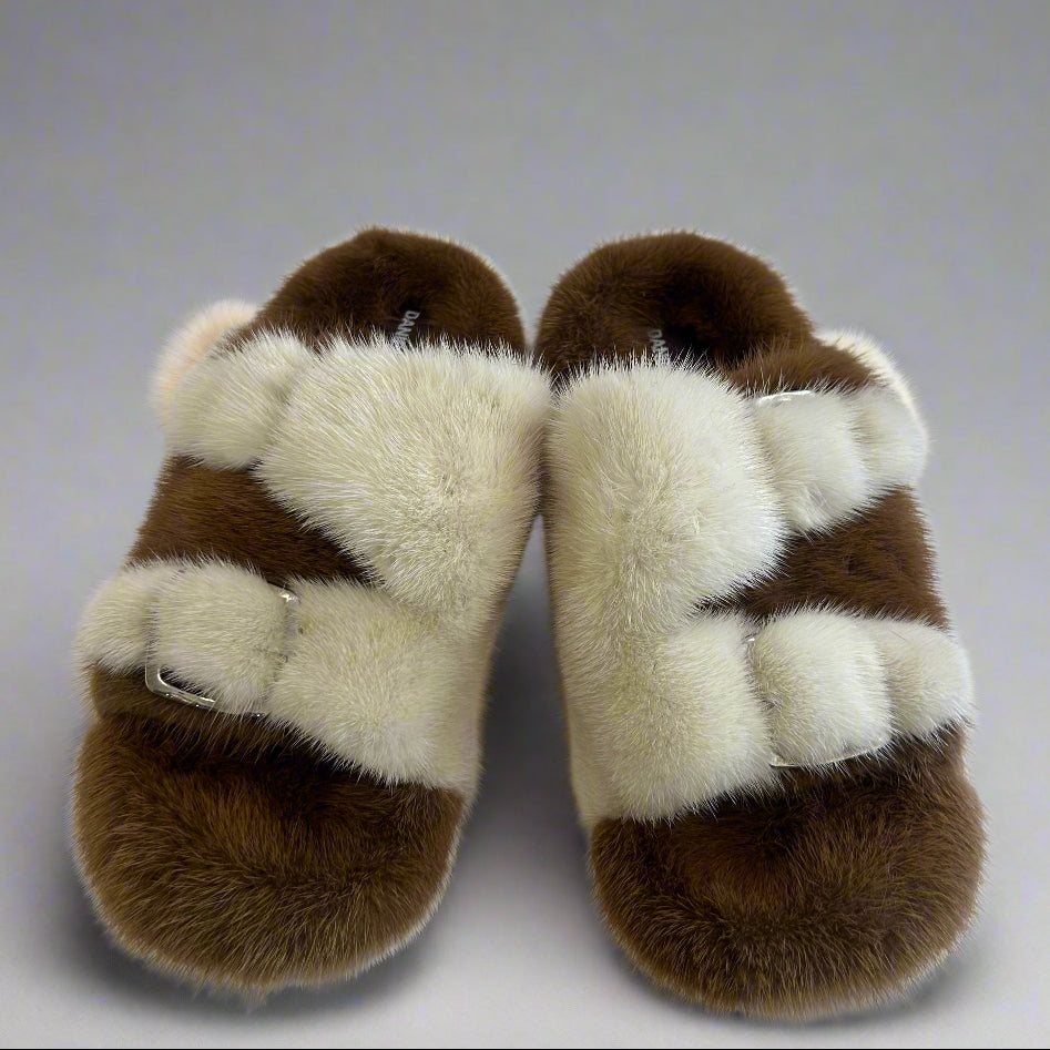 2-TONE FUR SLIDES