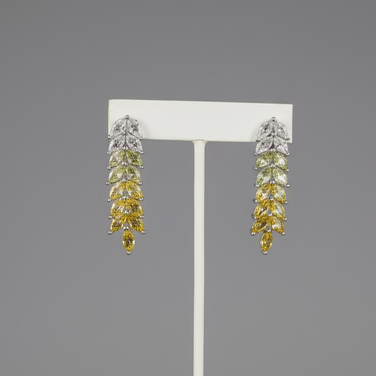 DROP LEAF EARRING