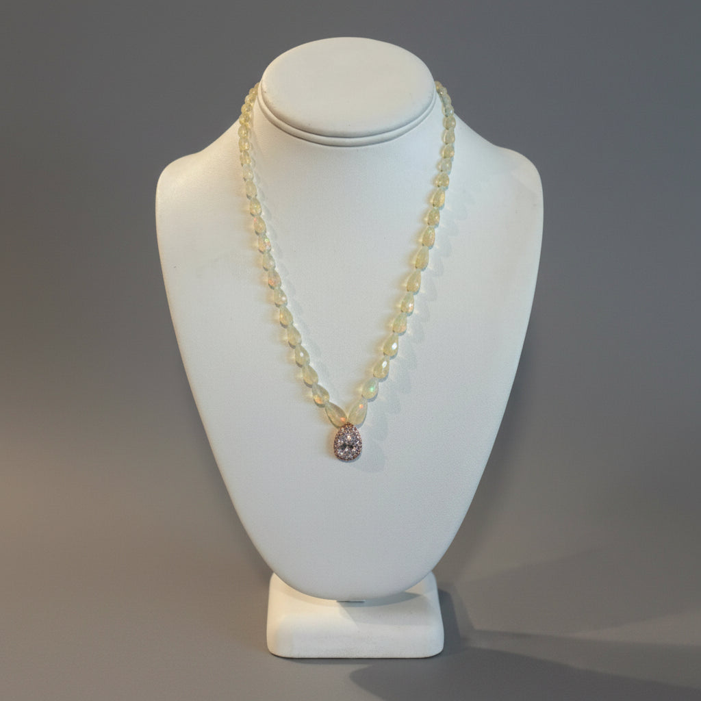 OPAL CZ PENDANT