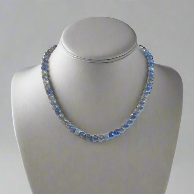 FACETED AGATE NECKLACE