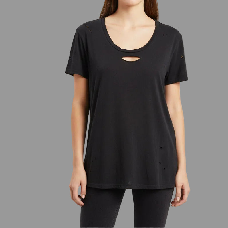 DISTRESSED TEE