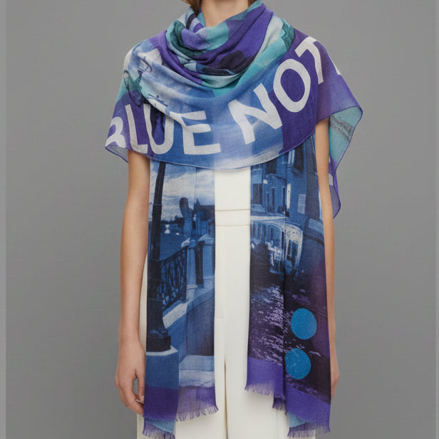 BLUE NOTE SCARF