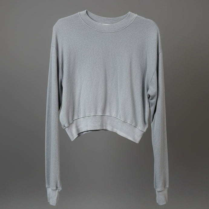 EXON CROP CREWNECK PULLOVER