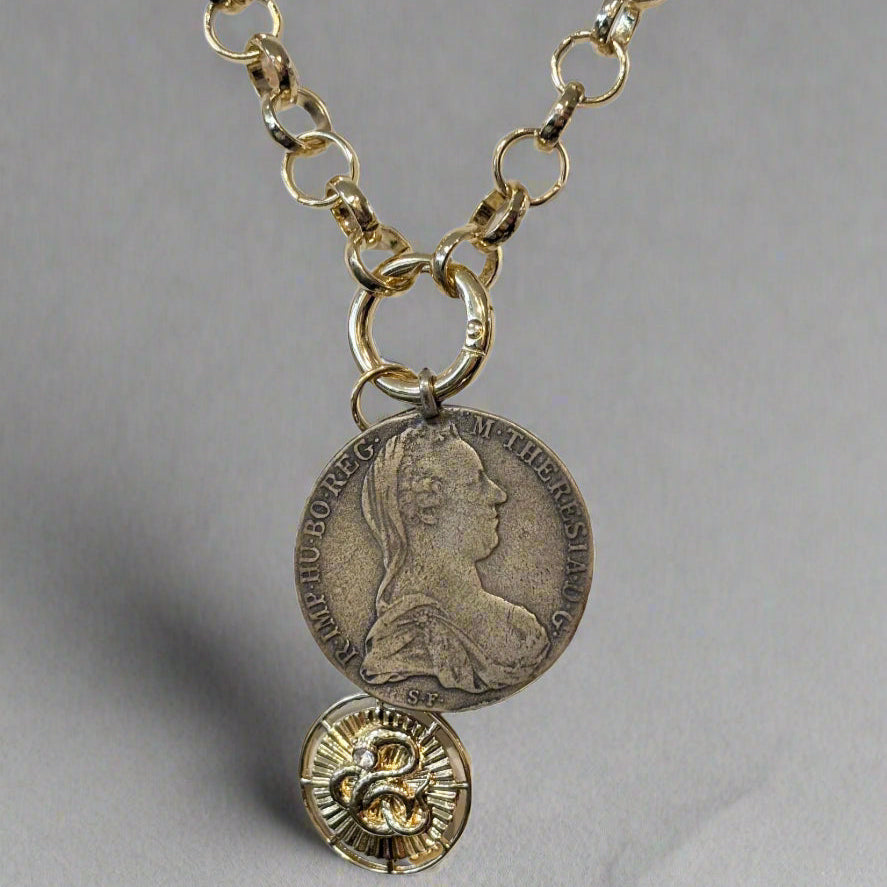 COIN CHARM NECKLACE