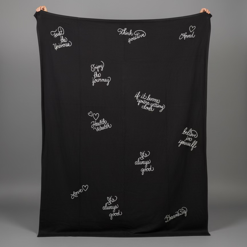 CRYSTAL AFFIRMATIONS BLANKETS