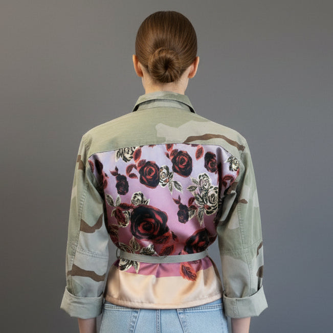 PEACHY PINK CAMO JACKET