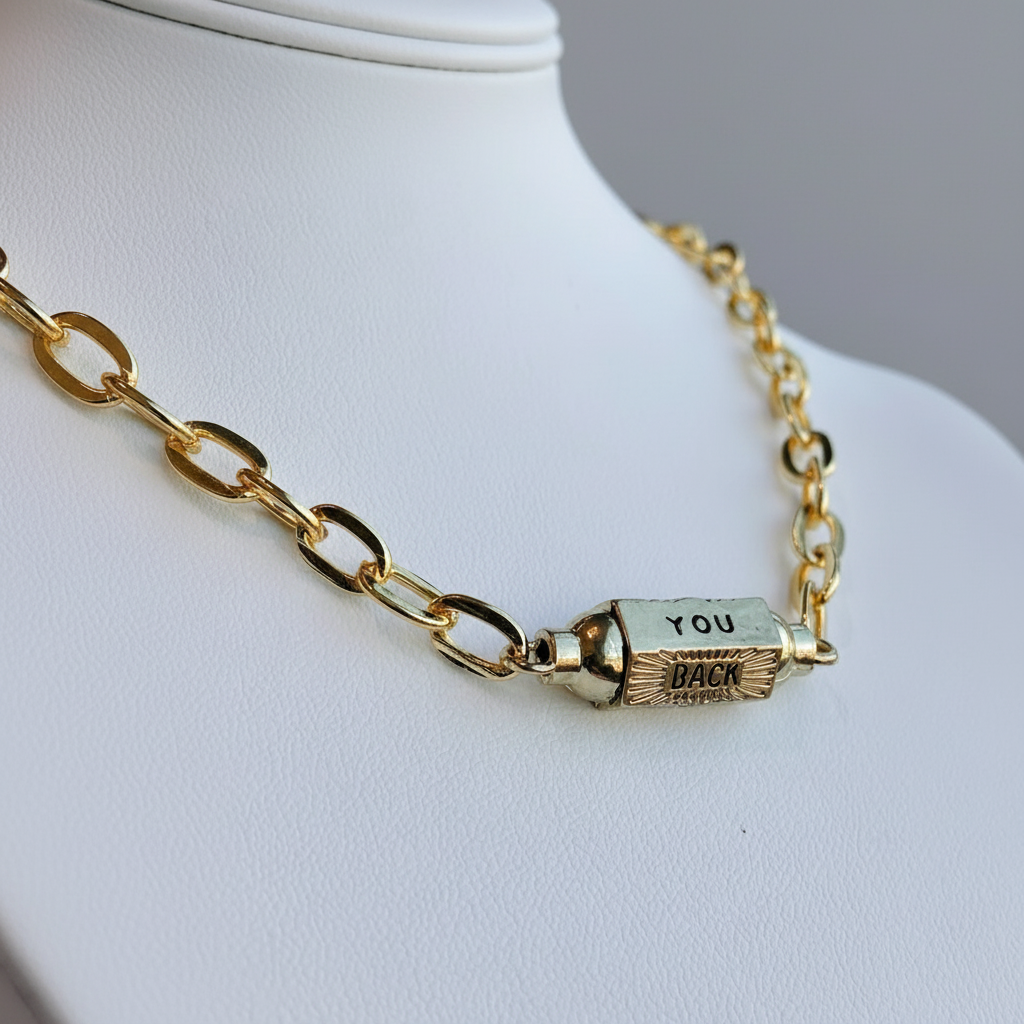 LOVE YOU BACK NECKLACE