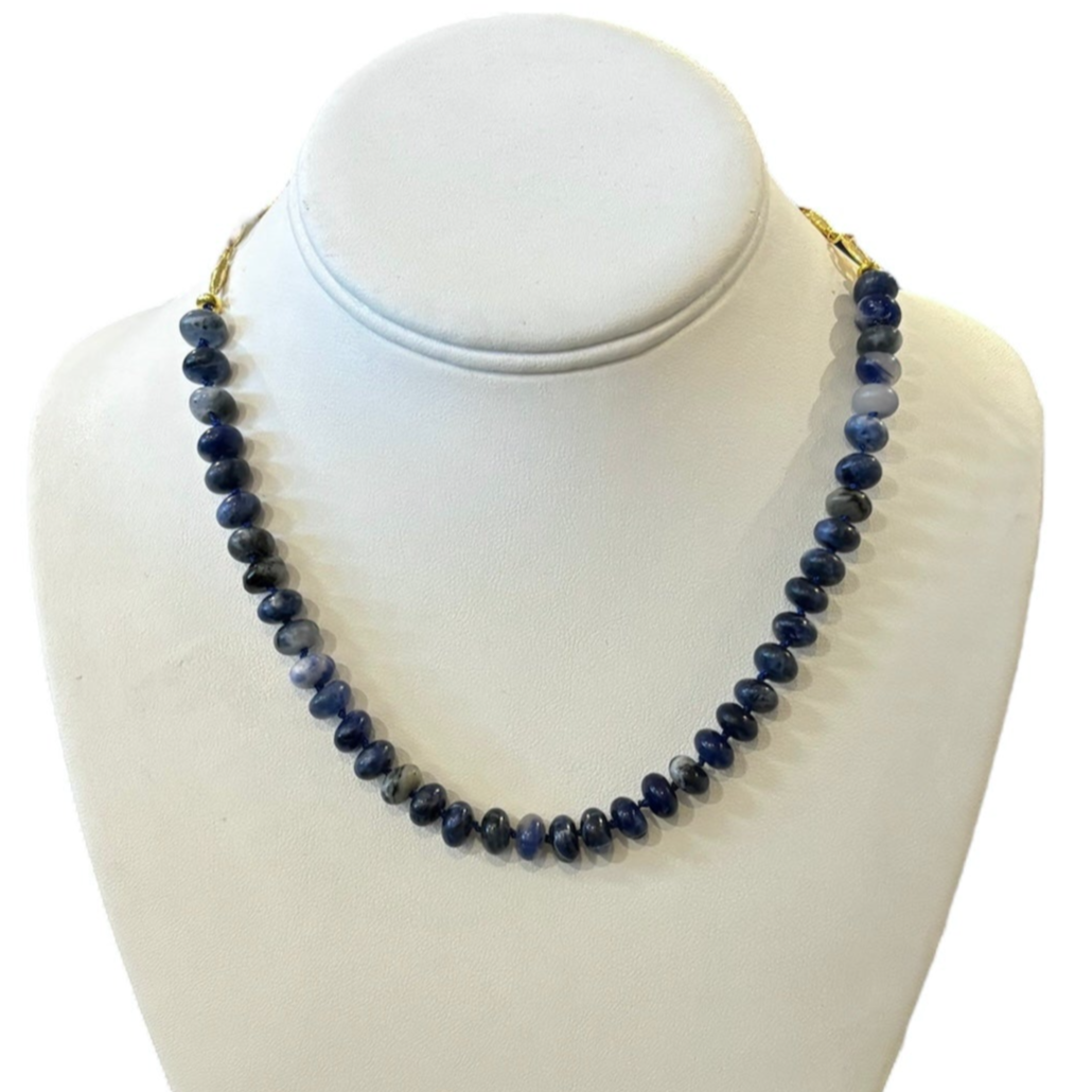 SODALITE STONE NECKLACE