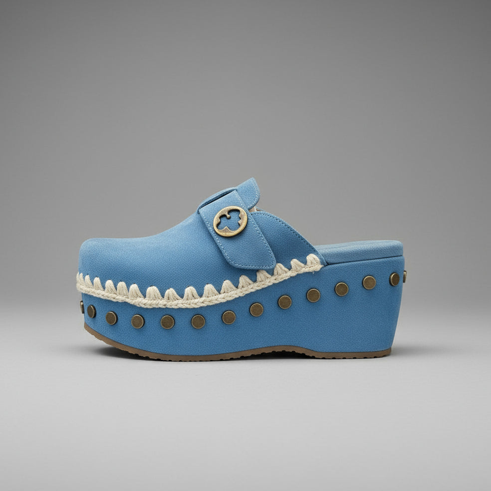 SUEDE CLOG