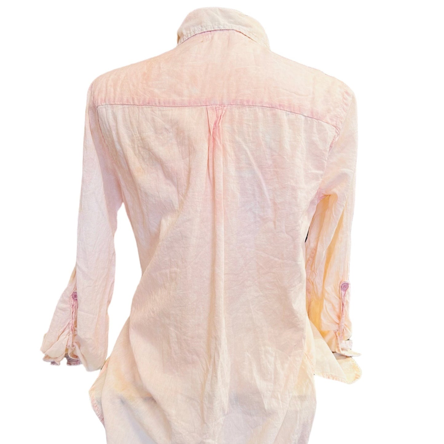 PINK NU VINTAGE SHIRT EMBROIDER