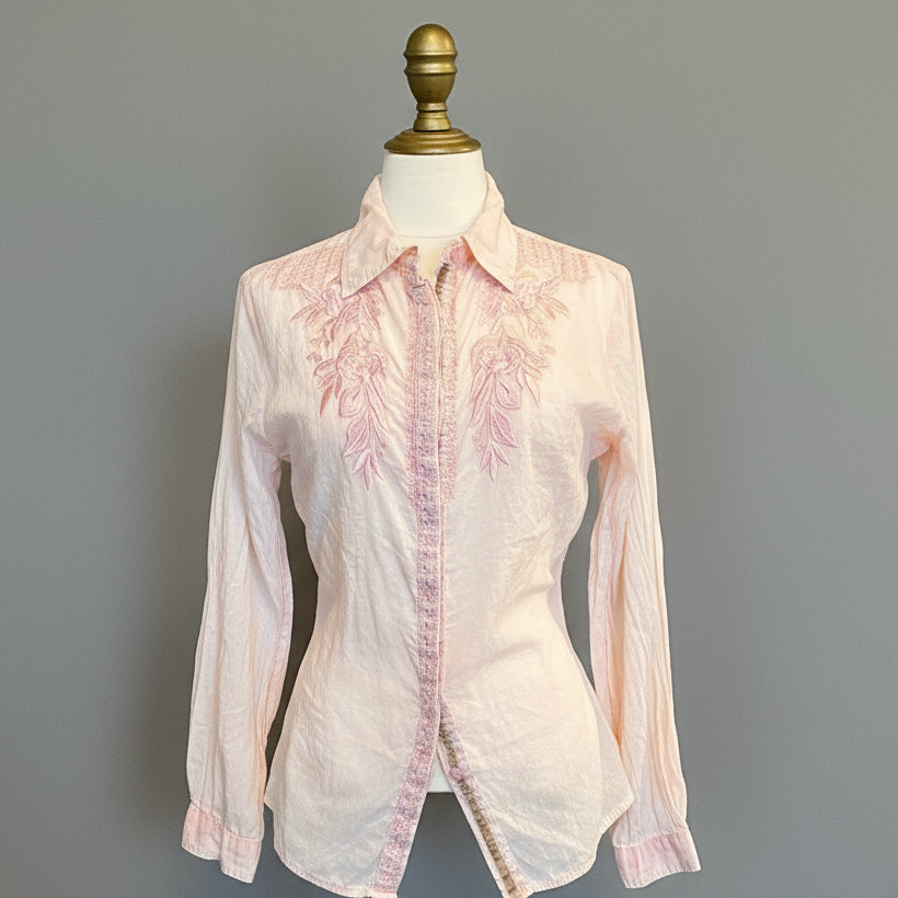 PINK SHIRT EMBROIDERY