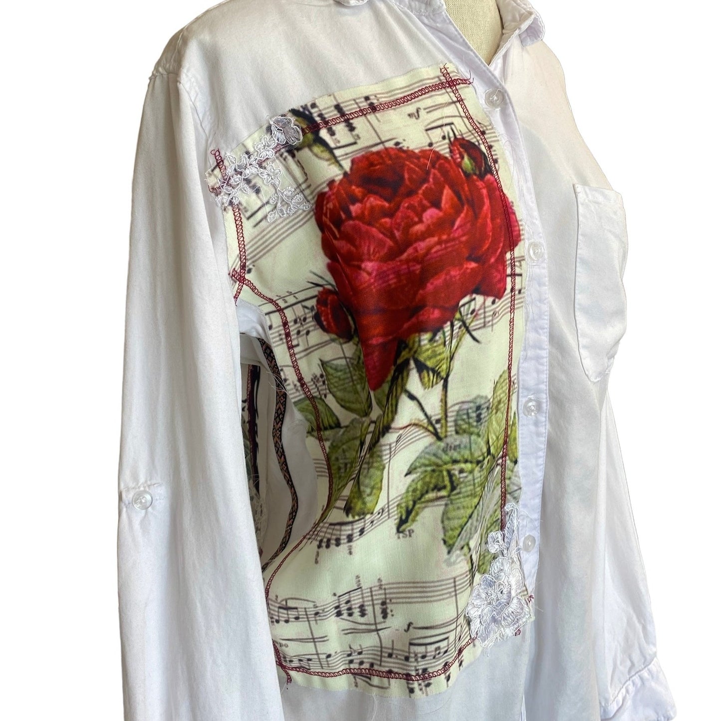 VINTAGE ROSE SHIRT