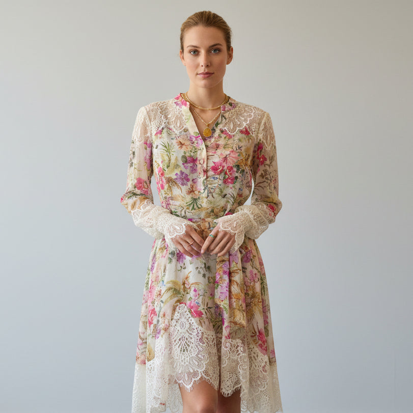 LUCILLE IVORY DRESS