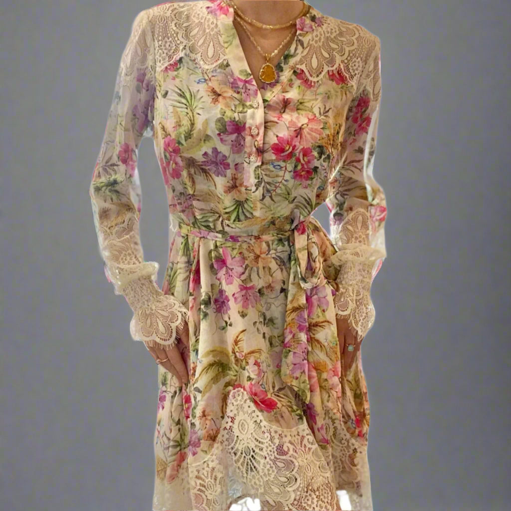 LUCILLE IVORY DRESS