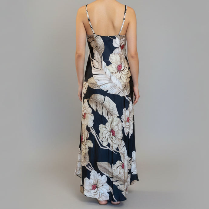 BLACK FLORAL DRESS