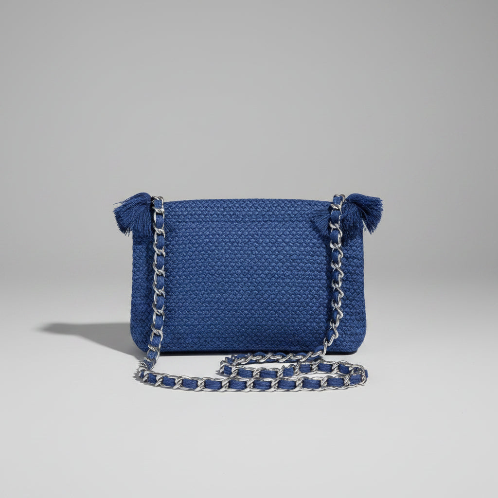 LUNA BLUE CLUTCH