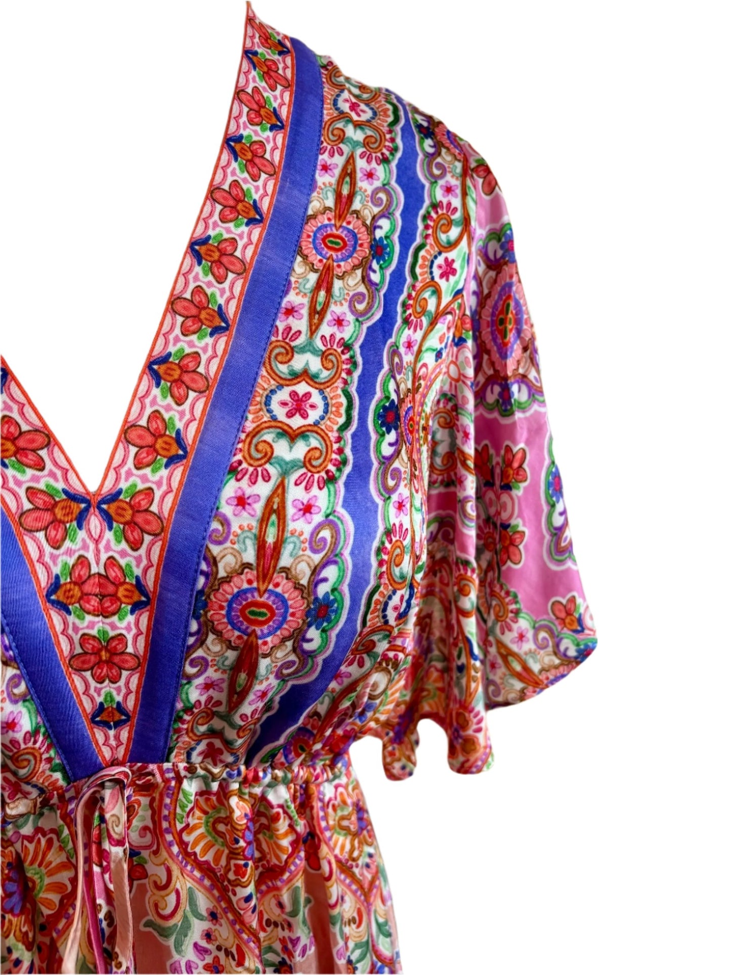 NICOLE SHORT SLEEVE HI/LO DRESS